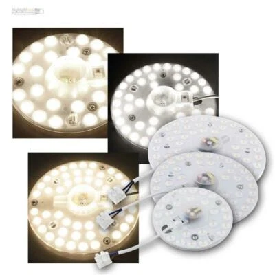 LED Umbauset Umrüstmodul Ø120-310mm 12W - 24W Magnethalter Nachrüst Umrüst Modul - Bild 1 von 4