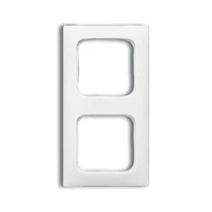 Busch-Jaeger Abdeckrahmen 2-fach Reflex SI Linear, alpinweiß, 2512-214K-102 - Bild 1 von 2