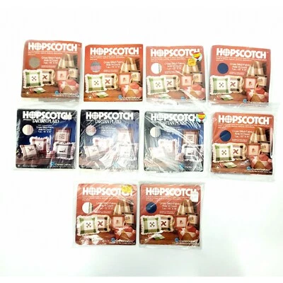 Charles Craft Lot of 10 Hopscotch Aida 14 count  15"x15" Cross Stitch Fabric - Image 1 of 4