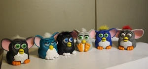 Vintage McDonald's Happy Meal Toy 1998 Tiger Electronics Furby Lot of 6 - Picture 1 of 11