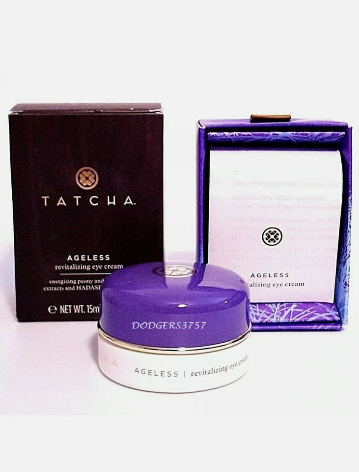 TATCHA AGELESS REVITALIZING EYE CREAM 0.5 OZ ORIGINAL FORMULA! BOX! AMAZING! - Image 1 of 1