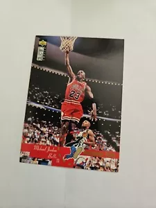 Carta Michael Jordan Chicago Bulls Upper Deck 1995 a scelta da collezione #195 - Foto 1 di 2