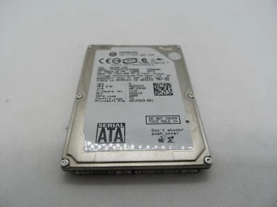 120 GB SATA NOTEBOOK FESTPLATTE HITACHI HTS542512K9SA00 5400RPM 2,5 ZOLL #NFP147 - Bild 1 von 2