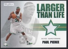 2008-09 Skybox Larger Than Life White Memorabilia #LL-PP Paul Pierce- Looks NM