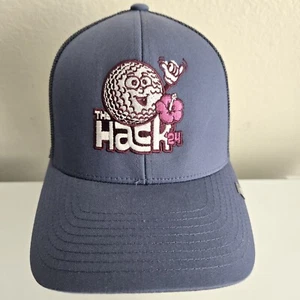 Travis Mathew Hat Cap Snapback Widder 2.0 Blue The Hack '24 Golf Ball - Picture 1 of 7