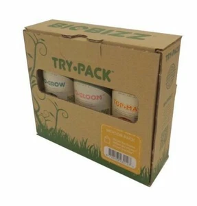 BioBizz TryPack Indoor BioBloom BioGrow Topmax + Zuchtschema Try Pack - Bild 1 von 1