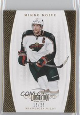 2011-12 Panini Dominion Gold /25 Mikko Koivu #65