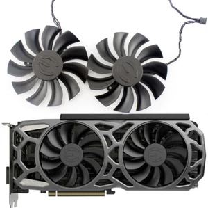 Pair Fans Cooling Fan For EVGA GTX1080TI SC GTX 1080 Ti SC - Bild 1 von 6