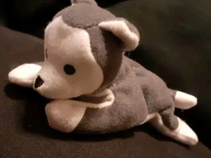 McDonald's 1993 TY Teenie Beanie Babies Nook the Husky Retired Happy Meal Toy - Picture 1 of 7