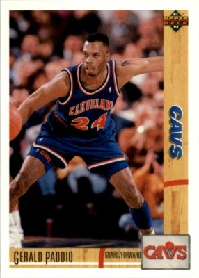1991-92 Upper Deck NBA Gerald Paddio #230 - Image 1 of 2