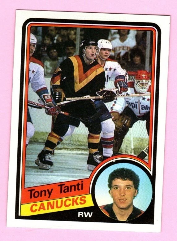 1984-85 Topps Tony Tanti #141 Vancouver Canuck - Image 1 of 1
