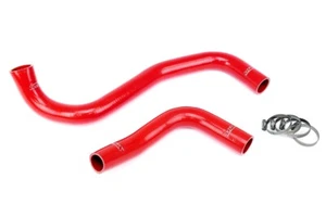 HPS Red Silicone Radiator Hose Kit Coolant OEM Replacement 57-1302-RED - Picture 1 of 4