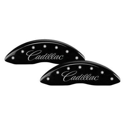 For Cadillac CTS 14-19 Caliper Covers Gloss Black Caliper Covers w Cadillac Foto 1 de 2