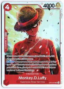 Monkey.D.Luffy SR Legacy of the Master OP12-015 NM - Picture 1 of 2