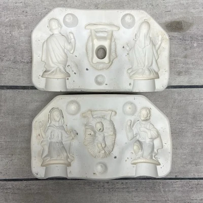 Molde de cerámica de arcilla fundida Scioto Natividad S403A de colección '81 María José Niño Jesús Foto 1 de 4