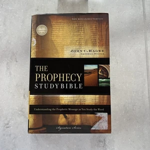 Prophecy Study Bible, NKJV by John C. Hagee / 2011 Hardcover - Imagen 1 de 14