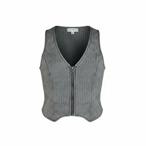 Idyllwind Miranda Lambert Large Annex Herringbone Vest Zipper Western Wear - Picture 1 of 7