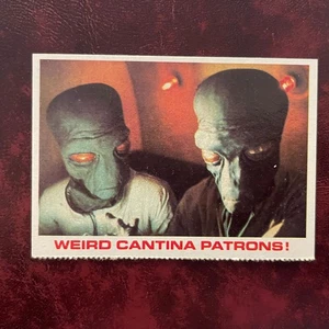 1980 Burger King Guerra de las Galaxias Set ¡Extraños patrones de cantina! -NR-COMO NUEVO - Imagen 1 de 2