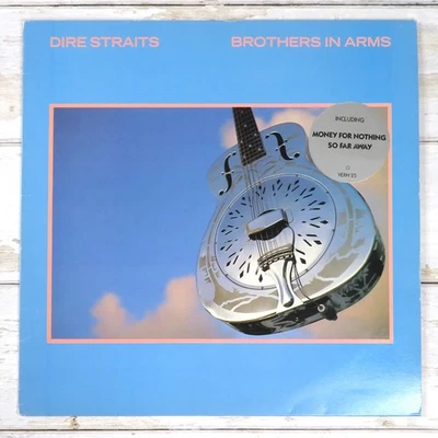 Dire Straits  Brothers In Arms 12" Vinyl LP Vertigo Records VERH 25 UK Press - Image 1 of 4