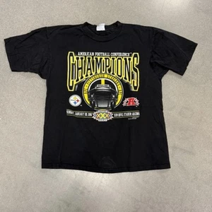 Vintage 1996 Pittsburgh Steelers AFC Champions Super Bowl Herren XL kostenloser schneller Versand - Bild 1 von 6