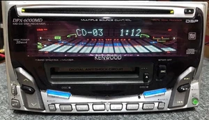 KENWOOD DPX-6000MD 2DIN MD/CD Receiver Car audio Used Japan - Picture 1 of 6