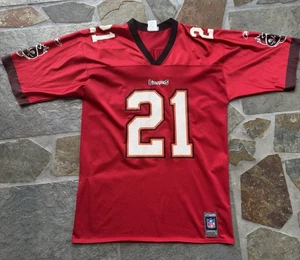 Tampa Bay Buccaneers Reebok Jersey #21 Sz Large "Buccaneer Heaven" - Picture 1 of 11