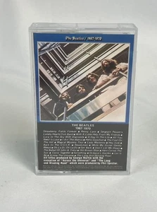 THE BEATLES Vintage Cassette Tape 1967-1970 Blue Album Strawberry Lucy Penny - Picture 1 of 5