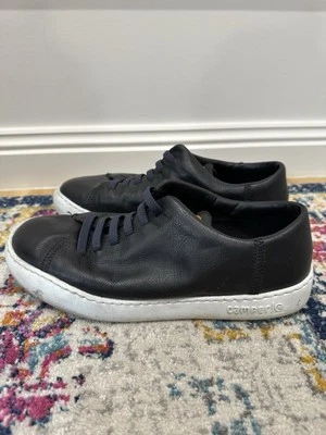 Camper Peu Touring Shoes Women's 41 10 Black Leather Low Pull On Sneakers - Image 1 of 4