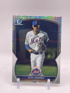 Alex Ramirez Mojo Refractor Rookie 2023 Bowman Chrome Card BCP-211 New York Mets - Bild 1 von 3