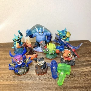 Skylanders Trap Team Bundle Of 8 Characters Figures + 2 Trap Crystals - Picture 1 of 6
