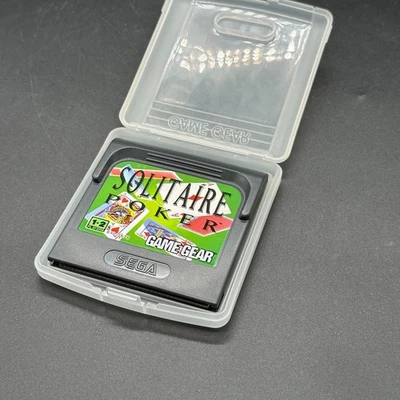 Solitaire Poker. SEGA Game Gear. GG. nur Modul mit Hülle. - Bild 1 von 2