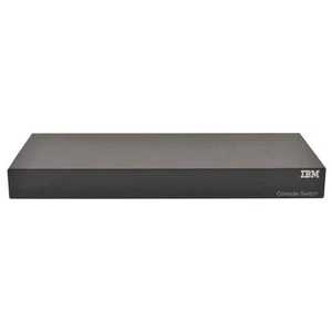 IBM 1735-HC1 16 ports console rack commutateur KVM PN 41Y9315 FRU 41Y9318 1735-4LX - Photo 1/3