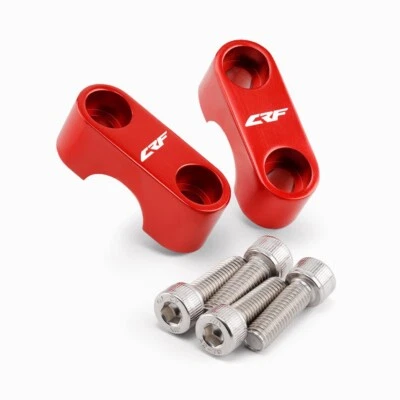 Cubierta de sujeción de manillar roja para HONDA CRF 125R/150F CRF 250F/L/R/X/RX CRF450RX Foto 1 de 4