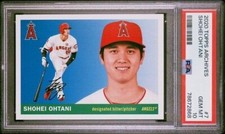 2020 Topps Archives SHOHEI OHTANI #7 Graded PSA 10 Gem Mint 