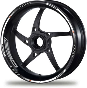 1290 Super Duke motorcycle wheel decals rim stickers for Laminated duke R GREY - Picture 1 of 1