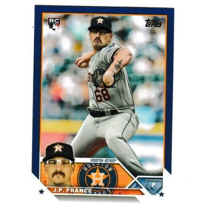 2023 Topps Update Series J.P. FRANCE RC ROYAL BLUE PARALLEL ASTROS #US159 ⚾