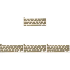 4pcs Silicone Keyboard Protector Compatible With A2338/a2141 Laptop Keyboard - Afbeelding 1 van 12