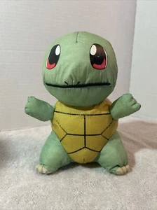 Vintage 1998 Pokemon Squirtle Bath Sponge Buddie 8” Buddy Toy - Picture 1 of 5