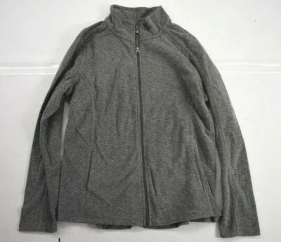 Port Authority Womens Gray Long Sleeve Full Zip Seam Pocket Casual Jacket L - Image 1 of 4