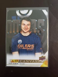 2022-23 Zach Hyman UD Canvas Upper Deck Series 2 Hockey Edmonton Oilers - Picture 1 of 2