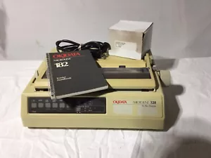 vintage Okidata GE5253P Microline 320 9 Pin Impact Dot Matrix Printer Parallel - Picture 1 of 6