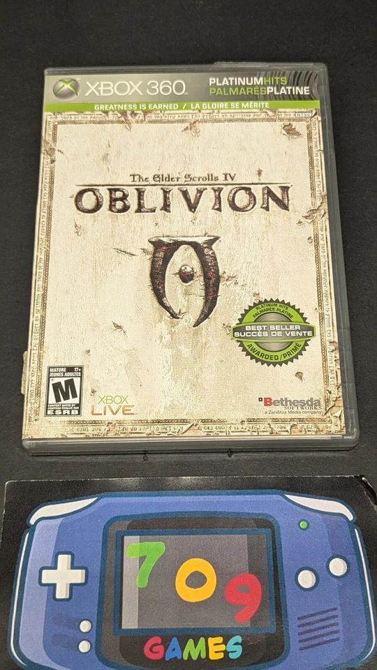 The Elder Scrolls IV: Oblivion -- Platinum Hits (Microsoft Xbox 360, 2008) - Image 1 of 1
