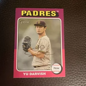 2024 Topps Heritage Baseball #130, Yu Darvish - Foto 1 di 2