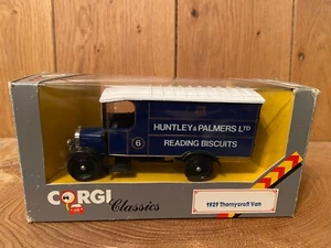 Corgi Classics C821 Huntley & Partners Ltd Thornycroft van boxed (B185) - Picture 1 of 3