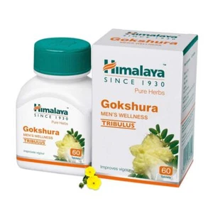 Himalaya Gokshura Men's Wellness Tablets 60 TabletsTribulus Improves vigour - Picture 1 of 3