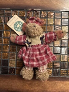Clearance Boyds Bears Mocha Mooseby Plush Christmas Ornament Holiday 2019 6.5" - Picture 1 of 8
