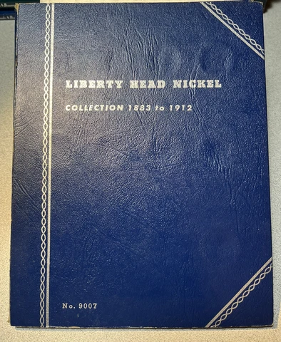 1897 - 1912 Liberty V Nickel 5 Cents 17 Coin Lot In Whitman Coin Folder Cover