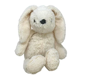 TARGET 2019 White Bunny Rabbit Plush Gray Nose Eyes Stuffed Animal Toy - Picture 1 of 6