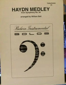 Tuba & Piano Haydn Medley from Sym #94 Surprise arr William Bell New unplayed - Picture 1 of 3