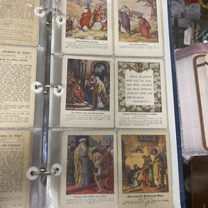 Vintage - PRAYER CARDS - 1898to1922 - Very Rare - 354+ Book Full - Picture 1 of 24